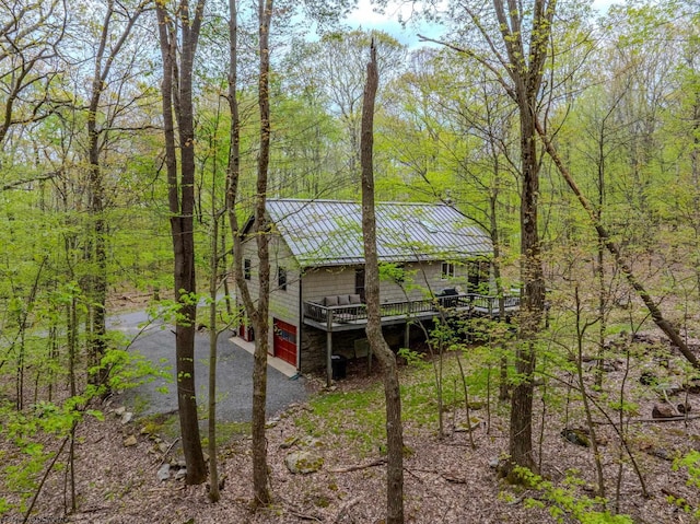 247 Daylily Ct, Terra Alta, WV 26764 - view of outbuilding with a garage