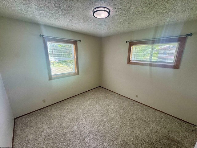 213 Albright Rd, Kingwood, WV 26537 - unfurnished room with healthy amount of natural light, a textured ceiling, carpet floors, and baseboards