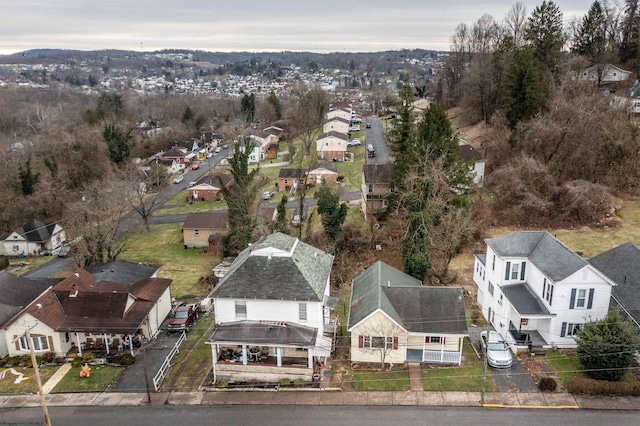 406 Maple Ave, Fairmont, WV 26554 - aerial view of property's location with nearby suburban area