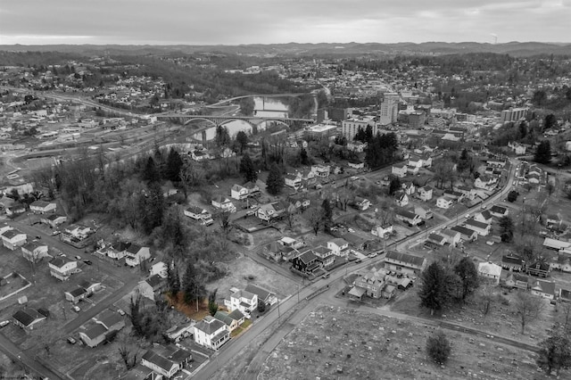 406 Maple Ave, Fairmont, WV 26554 - drone / aerial view