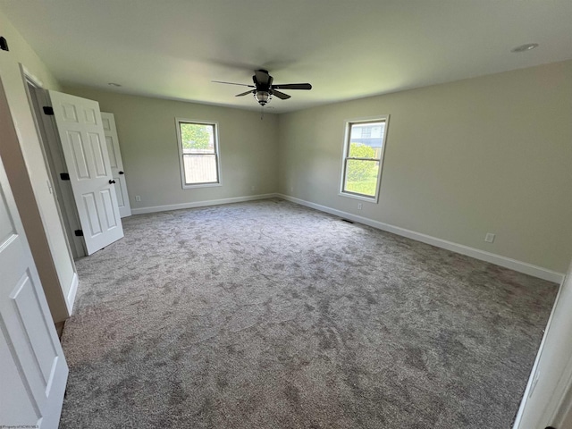 107 Valley Ct, Elkins, WV 26241 - carpeted spare room with ceiling fan and baseboards