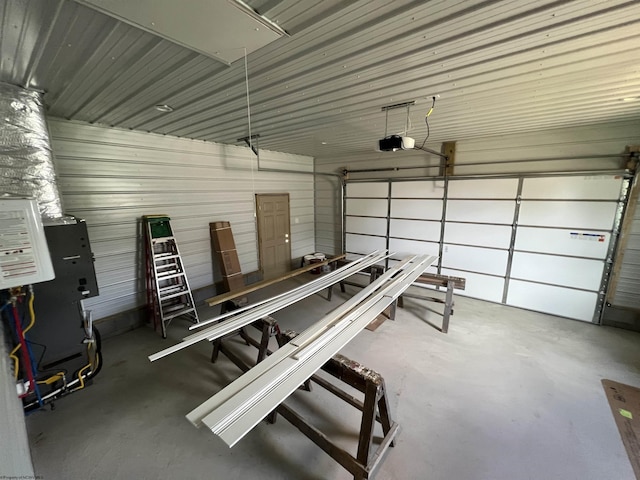 107 Valley Ct, Elkins, WV 26241 - garage with a garage door opener