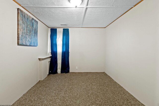 107 Orchard St, Masontown, WV 26542 - spare room with carpet and a textured ceiling