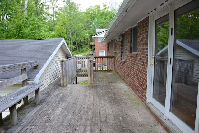 1251 Briercliff Rd, Bridgeport, WV 26330 - view of wooden terrace