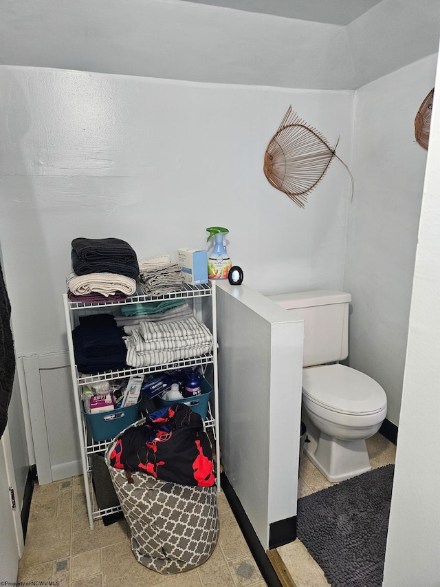 bathroom with toilet