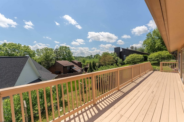 6 Ridge Pl, Morgantown, WV 26505 - view of deck