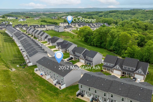 2052 Mountain Ash Ln, Morgantown, WV 26501 - aerial perspective of suburban area