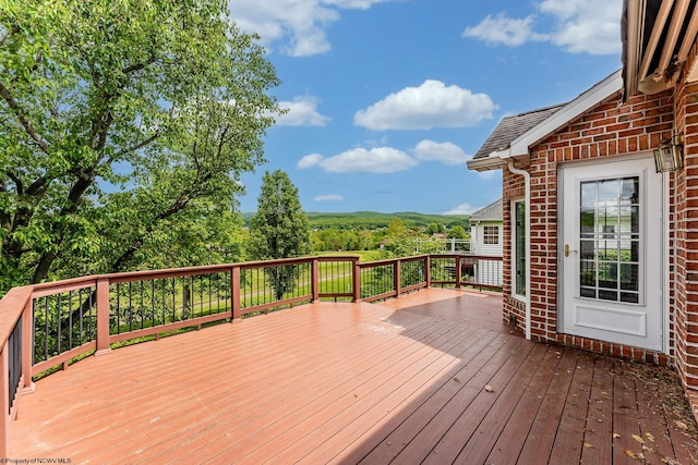 2022 Georgian Ln, Morgantown, WV 26508 - view of wooden terrace
