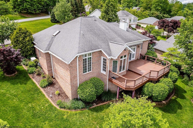 2022 Georgian Ln, Morgantown, WV 26508 - aerial view of property and surrounding area