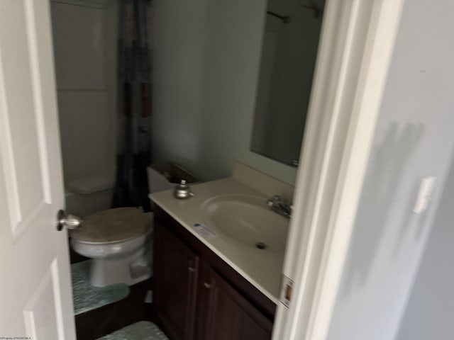 31 Sanctuary Ln, Worthington, WV 26591 - full bathroom featuring vanity, toilet, and a shower with curtain