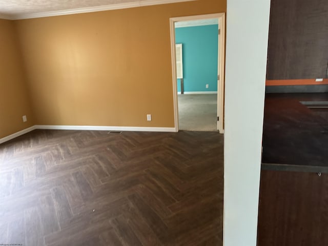 31 Sanctuary Ln, Worthington, WV 26591 - empty room featuring baseboards and crown molding