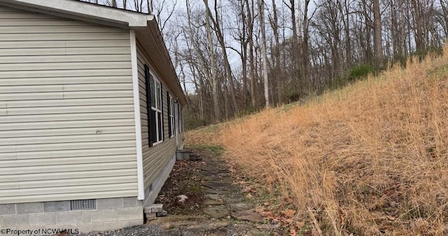 31 Sanctuary Ln, Worthington, WV 26591 - view of side of property with crawl space
