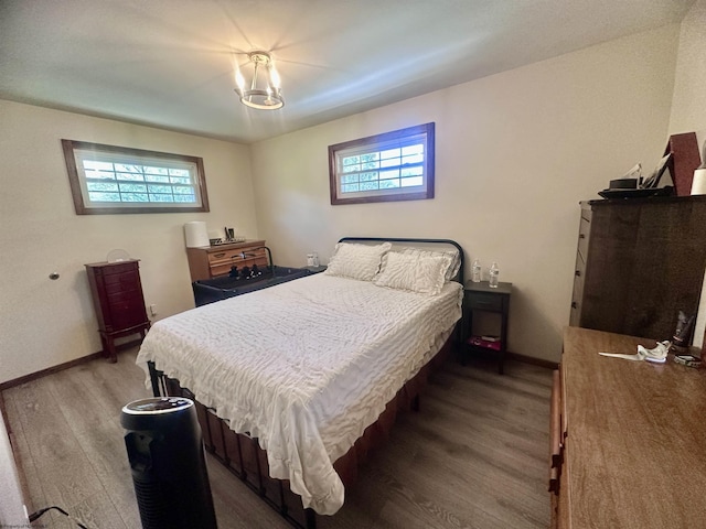 1829 Crooked Run Rd, Clarksburg, WV 26301 - bedroom featuring wood finished floors and baseboards