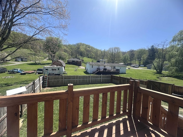 1829 Crooked Run Rd, Clarksburg, WV 26301 - view of deck