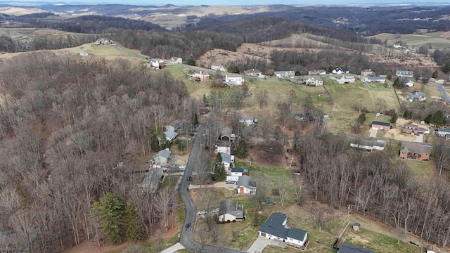 213 Forest Dr, Bridgeport, WV 26330 - view of property location featuring a mountainous background and a forest