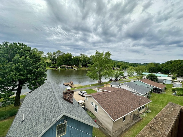 1322 Crystal Lake Rd, West Union, WV 26456 - bird's eye view of a large body of water