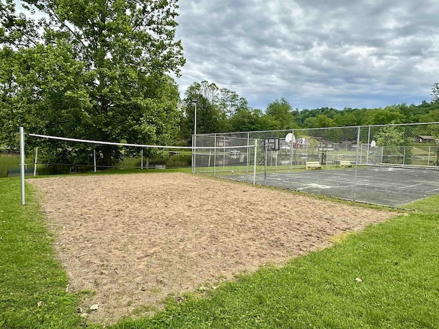 1322 Crystal Lake Rd, West Union, WV 26456 - view of community with community basketball court and volleyball court