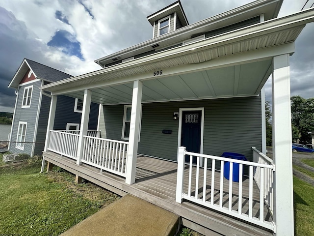 505 State St, Fairmont, WV 26554 - view of front facade with covered porch