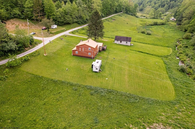 595 States Fork Rd, Metz, WV 26585 - aerial view of property and surrounding area