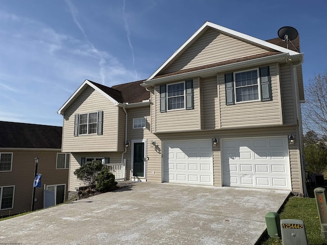 501 Santa Fe Ct, Morgantown, WV 26508 - view of front of house with concrete driveway and an attached garage