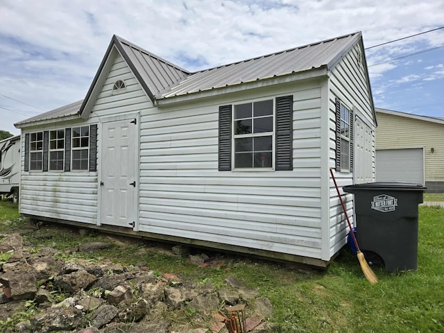 608 Ohio Ave, Nutter Fort, WV 26301 - view of property exterior featuring metal roof