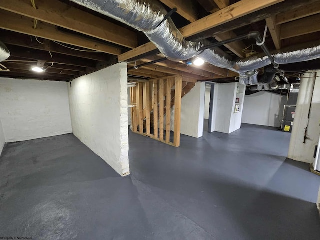 608 Ohio Ave, Nutter Fort, WV 26301 - view of unfinished below grade area