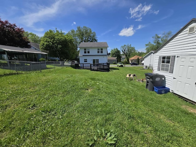 608 Ohio Ave, Nutter Fort, WV 26301 - view of yard