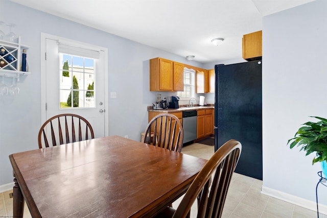 112 Eagle Dr, Maidsville, WV 26541 - dining room with baseboards and light tile patterned flooring