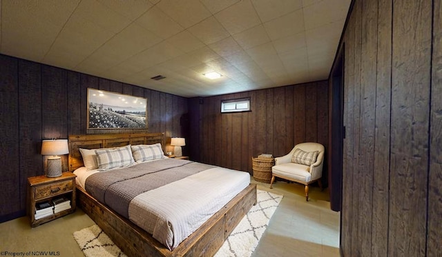 1601 Green Gables Rd, Fairmont, WV 26554 - bedroom featuring wood walls