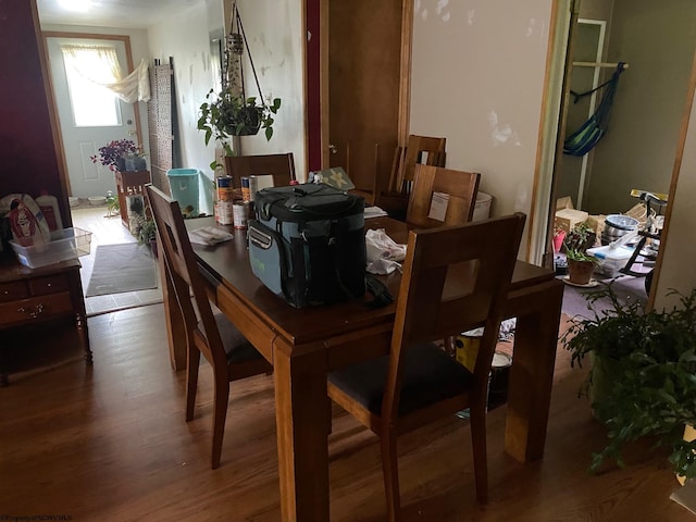 21434 Seneca Trl, Valley Head, WV 26294 - dining room with wood finished floors