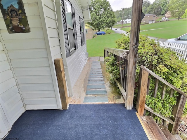 1501 Rose Ln, Fairmont, WV 26554 - view of patio / terrace
