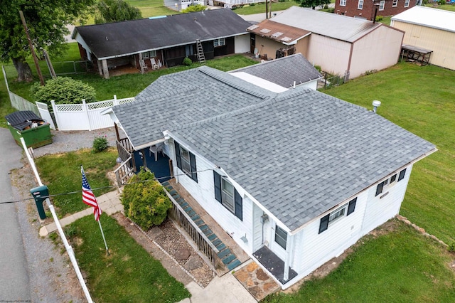 1501 Rose Ln, Fairmont, WV 26554 - view from above of property