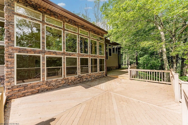 237 Highland Ave, Grafton, WV 26354 - view of wooden deck