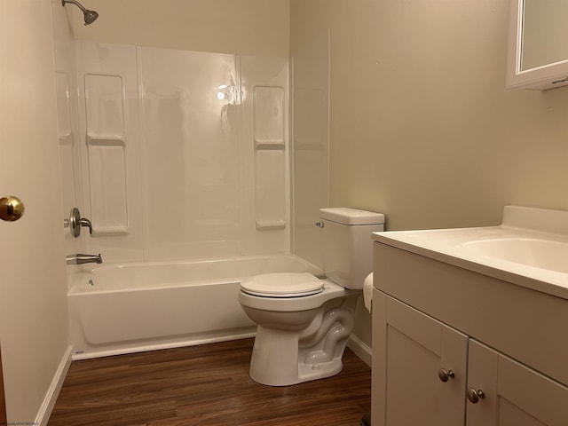 183 Camp Mountaineer Rd, Morgantown, WV 26508 - bathroom featuring baseboards, wood finished floors, and vanity