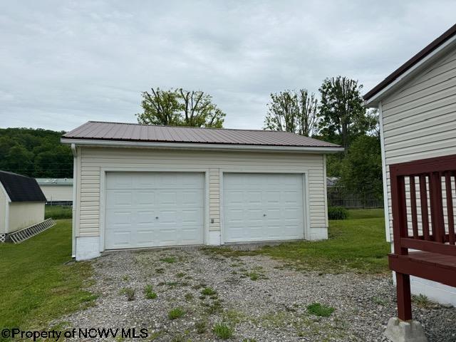 227 Wamsley Way, Valley Bend, WV 26293 - view of detached garage