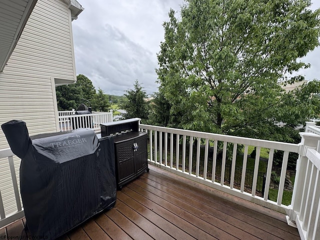 203 Tarbert Ct, Morgantown, WV 26508 - view of wooden terrace