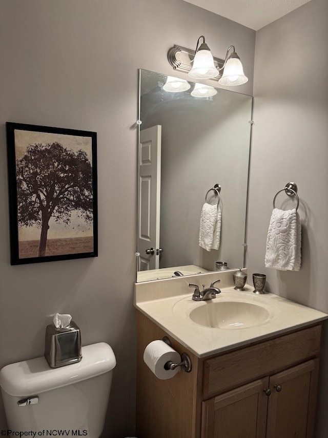 203 Tarbert Ct, Morgantown, WV 26508 - bathroom featuring vanity and toilet