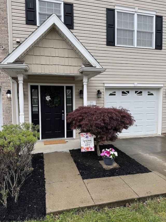 203 Tarbert Ct, Morgantown, WV 26508 - entrance to property with a garage