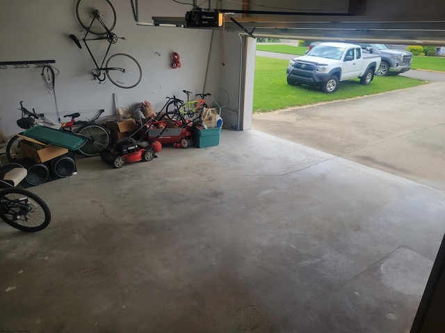 110 Woodmont Way, Fairmont, WV 26554 - garage featuring a garage door opener