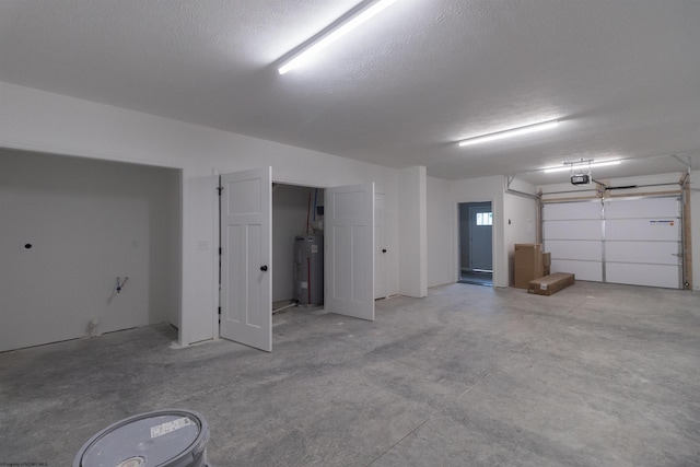 113 Frisco Ln, Bridgeport, WV 26330 - garage featuring electric water heater and a garage door opener