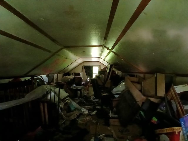 1738 Charleston Ave, Huntington, WV 25701 - view of unfinished attic