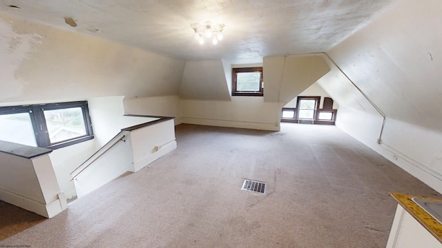 820 Field St, Fairmont, WV 26554 - bonus room featuring lofted ceiling and light colored carpet