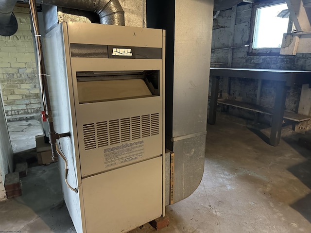 820 Field St, Fairmont, WV 26554 - utilities with heating unit