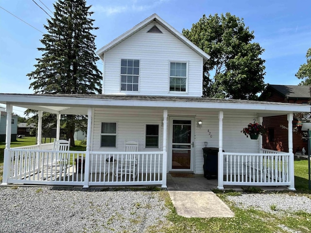 420 Fairfax Ave, Davis, WV 26260 - farmhouse with a porch
