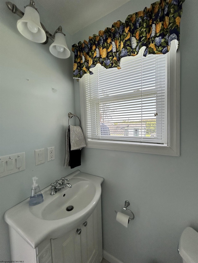 420 Fairfax Ave, Davis, WV 26260 - bathroom with vanity and toilet