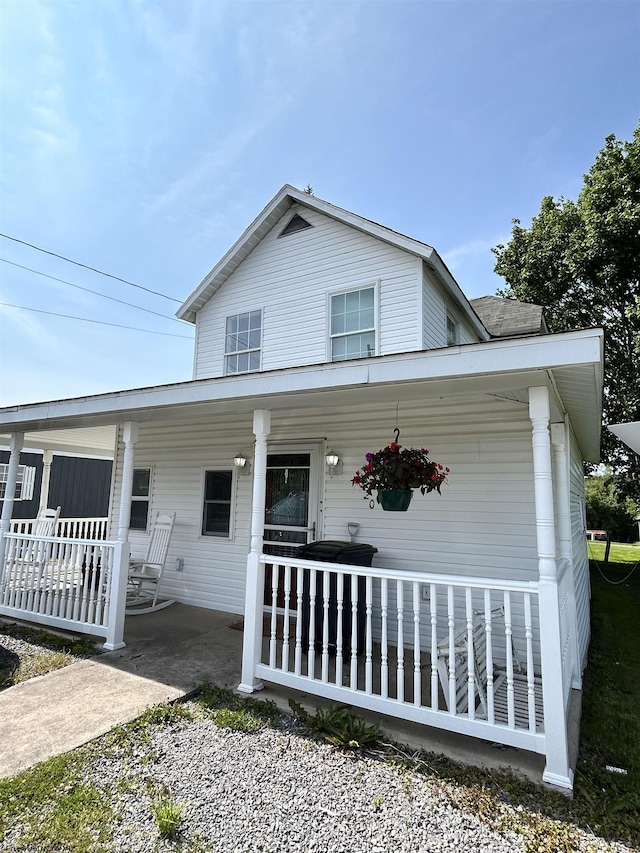 420 Fairfax Ave, Davis, WV 26260 - view of front of home with covered porch