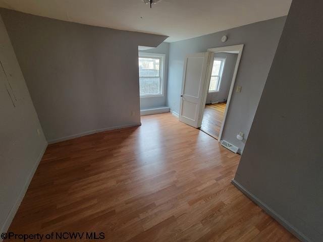 140 Locust Ave Unit 6, Fairmont, WV 26554 - empty room featuring wood finished floors and baseboards