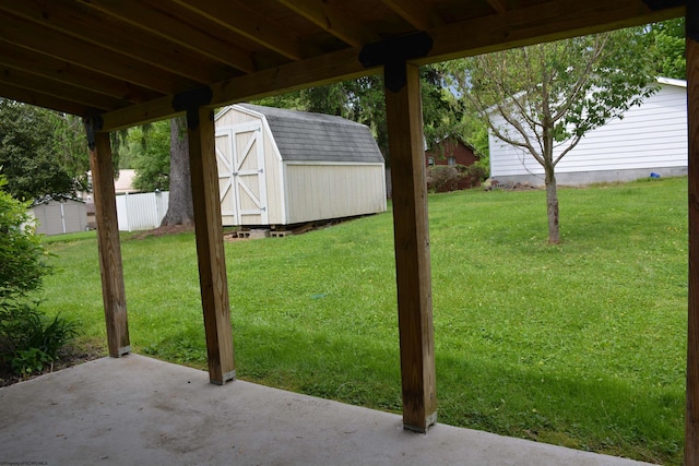 84 Chapman Ln, Weston, WV 26452 - view of green lawn with a patio