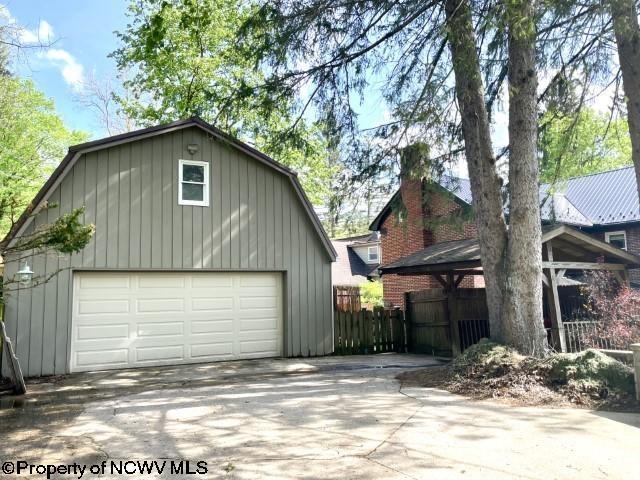 5 Key St, Elkins, WV 26241 - view of detached garage