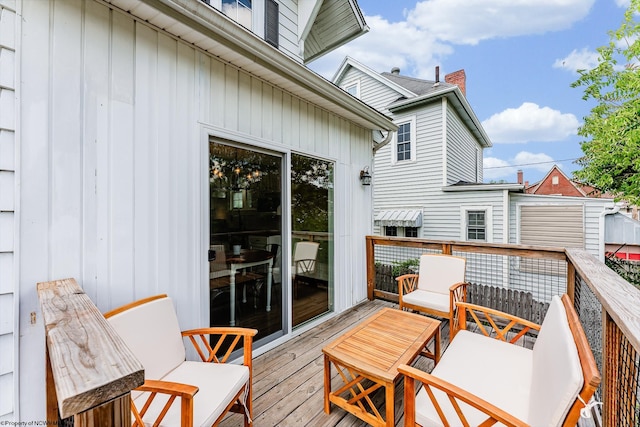 303 Saint Clair St, Clarksburg, WV 26301 - view of wooden deck